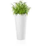 Donica wysoka biała 80cm Habana BIAŁA | 40x80 cm