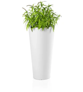 Donica wysoka biała 80cm Habana BIAŁA | 40x80 cm