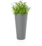 Donica wysoka 80cm Habana SZARA | 40x80 cm