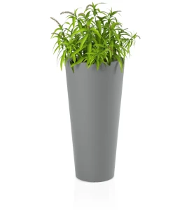 Donica wysoka 80cm Habana SZARA | 40x80 cm