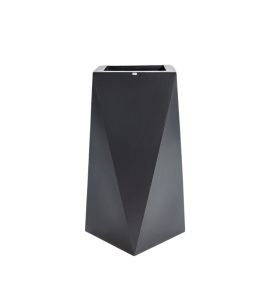 Donica geometryczna wysoka 75 cm Nevis ANTRACYT | 46x75 cm