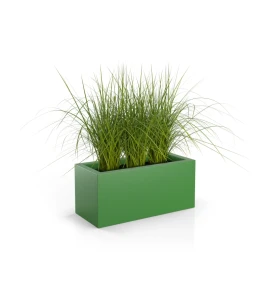 Donica długa prostokątna 90cm Long ZIELONA | 90x40 cm