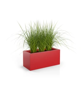 Donica długa prostokątna 90cm Long CZERWONA | 90x40 cm