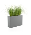 Donica prostokątna 85cm Lungo Grande SZARA | 85x60 cm