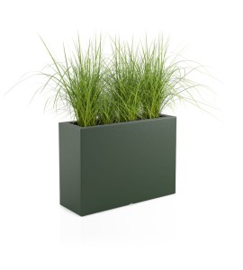 Donica prostokątna 85cm Lungo Grande BUTELKOWA ZIELEŃ | 85x60 cm