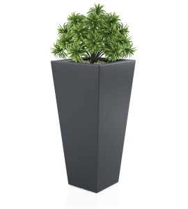 Donica wysoka 110cm Slim Line M ANTRACYT | 52x110 cm