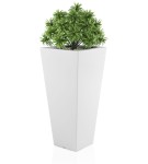 Donica wysoka 110cm Slim Line M BIAŁA | 52x110 cm