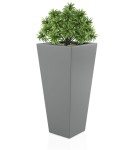 Donica wysoka 110cm Slim Line M SZARA | 52x110 cm