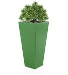 Donica wysoka 110cm Slim Line M ZIELONA | 52x110 cm