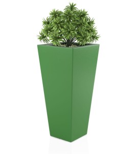 Donica wysoka 110cm Slim Line M ZIELONA | 52x110 cm