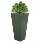 Donica wysoka 110cm Slim Line M BUTELKOWA ZIELEŃ| 52x110 cm