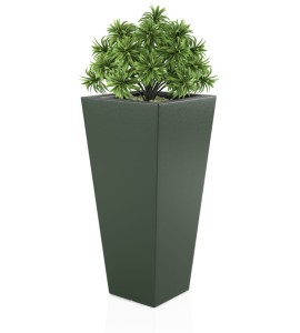 Donica wysoka 110cm Slim Line M BUTELKOWA ZIELEŃ| 52x110 cm