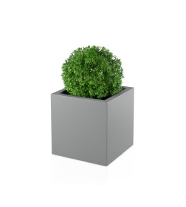 Donica kwadratowa 50x50 cm Pixel Pot SZARA