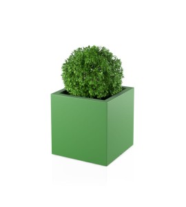 Donica kwadratowa 50x50 cm Pixel Pot ZIELONA