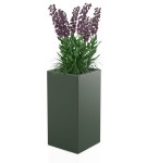 Donica wysoka 70 cm Tower Pot BUTELKOWA ZIELEŃ | 35x70 cm
