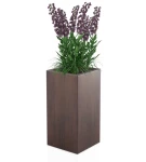 Wysoka donica na taras 70 cm Tower Pot CORTEN | 35x70 cm