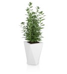 Donica geometryczna 60cm Vaso BIAŁA | 40x60 cm