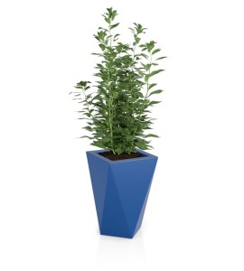 Donica geometryczna 60cm Vaso NIEBIESKA | 40x60 cm