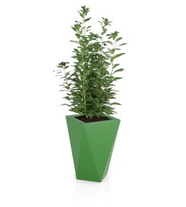 Donica geometryczna 60cm Vaso ZIELONA | 40x60 cm