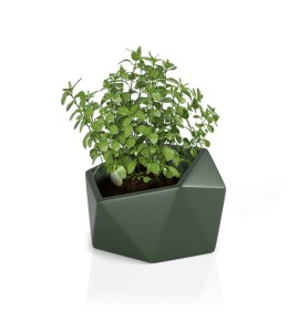 Donica plastikowa 60 cm Vesari BUTELKOWA ZIELEŃ | 60x69 cm