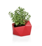 Donica geometryczna Vesari CZERWONA | 60x69 cm