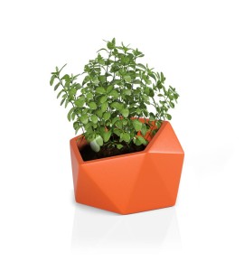 Donica geometryczna Vesari POMARAŃCZOWA | 60x69 cm
