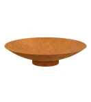 Dennica ogrodowa ze stali Corten 2 | 80x21 cm