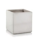 Donica kwadratowa imitacja betonu 31/40/50 cm JASNY SZARY