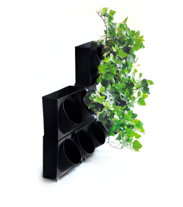 Ogród wertykalny na ścianę Garden Pixel CZARNY