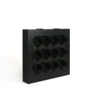 Ogród wertykalny wiszący w ramie aluminiowej