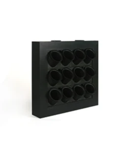 Ogród wertykalny wiszący w ramie aluminiowej