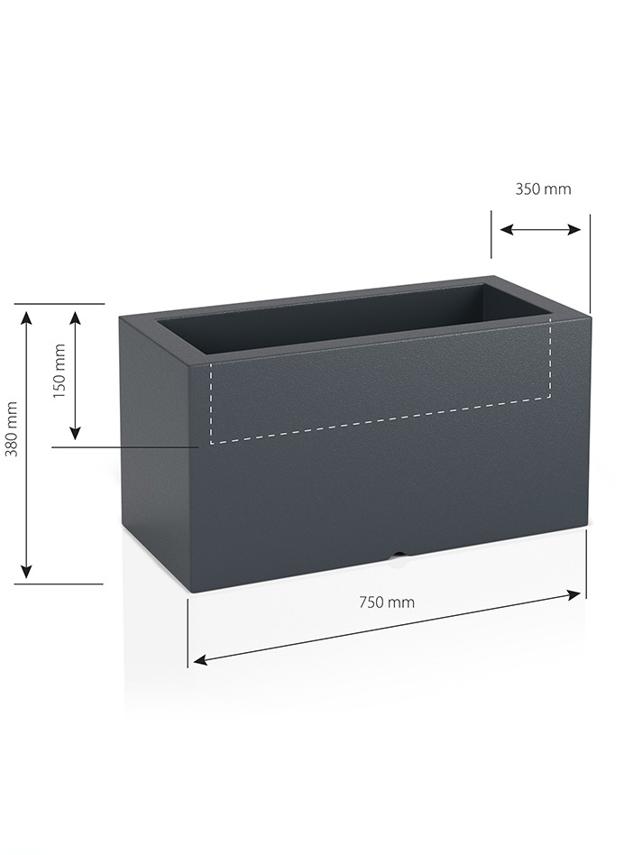 donica geometryczna alma
