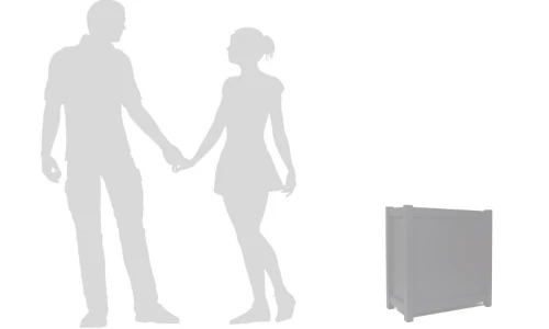 donica metalowa wymiary