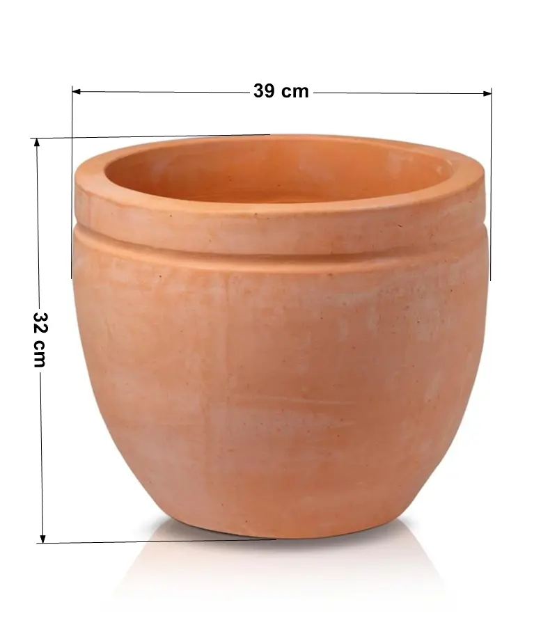 donica okragla ceramiczna tuscan 39x32