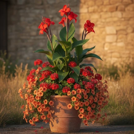 kwiaty jednoroczne w donicach