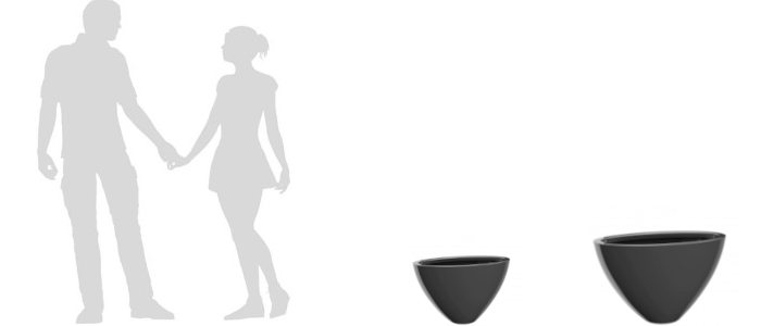 wymiary donicy owalnej owal